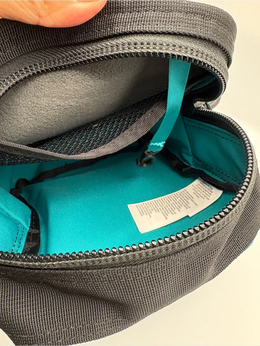 The North Face Explore Bardu II Crossbody Bag Banff  green and black logo